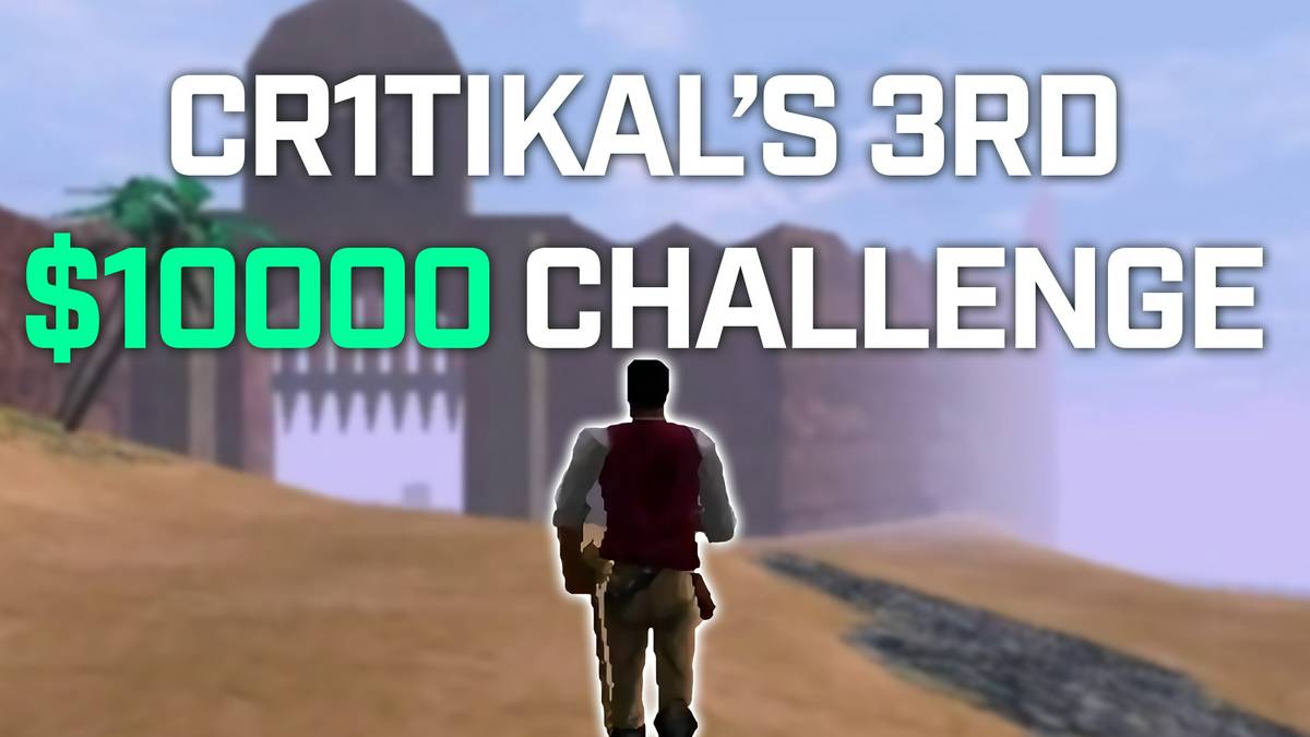Cr1tikal's third $10K challenge shaken up by 1.5 hour skip on day 1